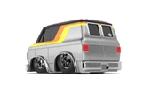 Adore Oyuncak CarTuned S2 1979 GMC Vandura - Custom Araba ICT530183 thumbnail 2