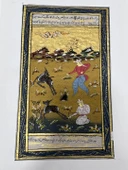 Sessiz Tuzak Adlı El Yapımı Minyatür Resim 20,5x12,5 cm thumbnail 1