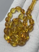 Doğal Kaya Damla Kehribar Tesbih 33lük 16,16 Gram thumbnail 4