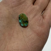 Doğal İran Nişabur Firuze (Turkuaz) Taşı  9,7 Karat - 1,93 Gram thumbnail 1