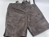 Smog Octoberfast Temalı Deri Erkek Şort L Beden thumbnail 11