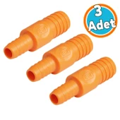 Hortum Bağlantı Eki 3’lü Set 1/2" – 3/4" Çevirici Sızdırmaz Dayanıklı Bahçe Sulama Adaptör Aparat thumbnail 1