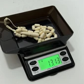 Kesme Fildişi Tesbih 13,12 Gram - Koleksiyonluk Fil Dişi Tespih thumbnail 7