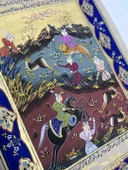 Yaydan Önceki Sessizlik Adlı El Yapımı Minyatür Resim 30x20 cm thumbnail 3