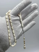 Kesme Fildişi Tesbih 12,09 Gram - Koleksiyonluk Fil Dişi Tespih thumbnail 1