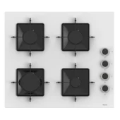 Ferre FryART & SilentArt ROYALATE / Sessiz Beyaz Ankastre Set ( D078-SA + XE64CB + SS206 ) thumbnail 5