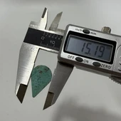 Doğal İran Nişabur Firuze (Turkuaz) Taşı  10,3 Karat - 2,07 Gram thumbnail 2