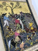 Avın Ötesinde Düzen Adlı El Yapımı Minyatür Resim 27,5x17,5 cm thumbnail 3