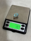 Doğal İran Nişabur Firuze (Turkuaz) Taşı 10,7 Karat - 2,15 Gram thumbnail 4
