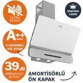 Ferre FryART & SilentArt ROYALINE /Sessiz Beyaz Ankastre Set ( D081-SA + XE64CB + SS206 ) thumbnail 2