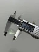 Kabaşon Kesim Doğal Aqua Kalsedon Taşı 15,5 Karat thumbnail 4