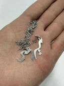 Zincir Motifli 925 Ayar Gümüş Kolye 1,85mm 4 Gram thumbnail 5