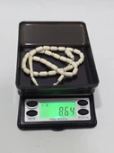 Kesme Fildişi Tesbih 8,63 Gram - Koleksiyonluk Fil Dişi Tespih thumbnail 8