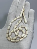 Kesme Fildişi Tesbih 12,09 Gram - Koleksiyonluk Fil Dişi Tespih thumbnail 3