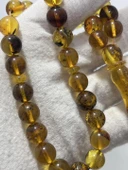 Su Damlası Doğal Kaya Damla Kehribar Tesbih 33lük 17,53 Gram thumbnail 2