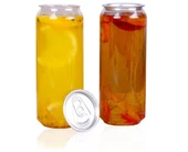 Şeffaf Plastik İçecek Kabı 100 Adet thumbnail 1