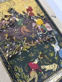 Sonsuzluk Sürüsü Adlı El Yapımı Minyatür Resim 28x17,5 cm thumbnail 3