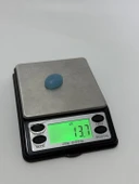 Kabaşon Kesim Doğal Aqua Kalsedon Taşı 13,5 Karat thumbnail 5