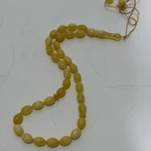 Doğal Kaya Damla Kehribar Tesbih 33lük 12,60 Gram thumbnail 3