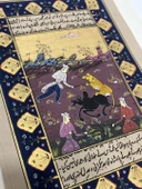 Sessiz Direniş Adlı El Yapımı Minyatür Resim 28,5x18,5 cm thumbnail 3