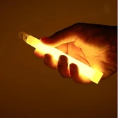 Periboia Turuncu Renk Karanlıkta Yanan Asılabilir Glow Stick Lamba 1 Adet thumbnail 2