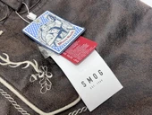 Smog Octoberfast Temalı Deri Erkek Şort L Beden thumbnail 6