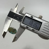 Doğal İran Nişabur Firuze (Turkuaz) Taşı  9,7 Karat - 1,93 Gram thumbnail 3