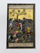 Avın Ötesinde Düzen Adlı El Yapımı Minyatür Resim 27,5x17,5 cm thumbnail 1