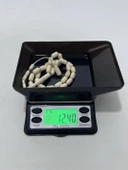 Kesme Fildişi Tesbih 12,39 Gram - Koleksiyonluk Fil Dişi Tespih thumbnail 5