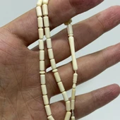 Kesme Fildişi Tesbih 5,63 Gram - Koleksiyonluk Fil Dişi Tespih thumbnail 3