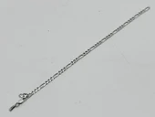 Zincir Motifli 925 Ayar Gümüş Bileklik 3,85mm 4,5 Gram thumbnail 2