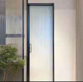 Buzlu Çizgili Duşakabin Pencere Cam Filmi 90x500cm thumbnail 1