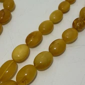 Doğal Kaya Damla Kehribar Tesbih 31lik 54,50 Gram thumbnail 4