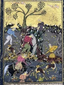 Avın Ötesinde Düzen Adlı El Yapımı Minyatür Resim 27,5x17,5 cm thumbnail 2