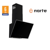 NARTE-H20160B 60CM SIYAHCAM EĞİMLİ DAVLUMBAZ - 6 YIL GARANTİLİ thumbnail 3