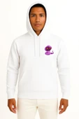 Kapüşonlu Ekans Cep Baskılı Unisex Sweatshirt thumbnail 5