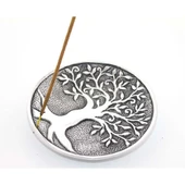 pilelistore Metal Hayat Ağacı Tasarımı Tütsülük thumbnail 1