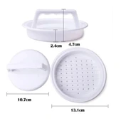 Plastik hamburger&köfte şekillendirici thumbnail 2