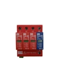 Spd Aşırı Gerilim Koruyucu Trifaze Parafudr 385V 40kA 4P thumbnail 1