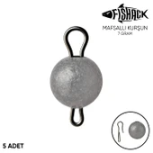 Mafsallı Kurşun - Hareketli İğne Kurşunu - Fishack - 7 Gram - 5'li Paket thumbnail 1