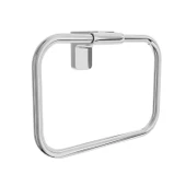 Metal Havluluk Sağlam Vidalı Krom Renk Aparat Banyo Mutfak Lavabo Havlu Standı Paslanmaz thumbnail 4