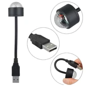 CNGSTORE® USB Sese Duyarlı 8 Farklı Mod Işıklı LED Atmosfer Işığı - Ambiyans Aydınlatması thumbnail 3