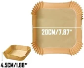 Airfreyer Fritöz Kağıdı Kare XL / XXL 50li thumbnail 4