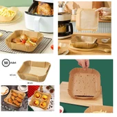 Airfreyer Fritöz Kağıdı Kare XL / XXL 50li thumbnail 3