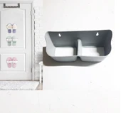 3 Adet Banyo Terlik Tutucu - Kapı Arkası Pratik Raf - Terlik Tutucu thumbnail 2