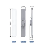 KUMANDALI - ZAMAN - IŞIK GÜCÜ AYARLI METAL ASKILI - USB ŞARJLI LAMBA FENER 20SMD LED (5358) thumbnail 2