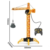 678 Kablo Kumandalı 71 cm Pilli Kule Vinç thumbnail 2