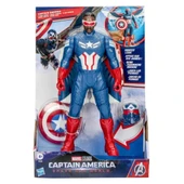 F9298 Captain America Brave New World Flight Mode Aksiyon Figürü 30 cm thumbnail 5