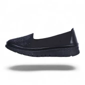 Wanetti 258 Siyah Kadı Babet Ayakkabı thumbnail 3