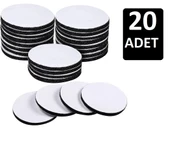 Halı Kilim Koltuk Örtüsü Sabitleyici Cırt 20 Adet Kaydırmaz Kendinden Yapışkanlı Cırt thumbnail 1